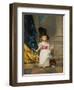 Portrait of Therese Girard Aged Three Years and Seven Months, 1882-Jules Adolphe Goupil-Framed Giclee Print