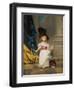 Portrait of Therese Girard Aged Three Years and Seven Months, 1882-Jules Adolphe Goupil-Framed Giclee Print