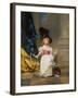 Portrait of Therese Girard Aged Three Years and Seven Months, 1882-Jules Adolphe Goupil-Framed Giclee Print