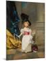 Portrait of Therese Girard Aged Three Years and Seven Months, 1882-Jules Adolphe Goupil-Mounted Giclee Print
