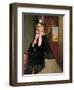 Portrait of Therse De Gas, The Artists Sister-Edgar Degas-Framed Art Print