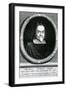 Portrait of Thomas Albius (White) (1588-1680), 1713-George Vertue-Framed Giclee Print