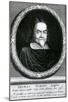 Portrait of Thomas Albius (White) (1588-1680), 1713-George Vertue-Mounted Giclee Print