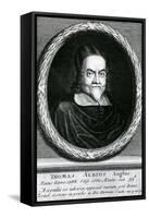 Portrait of Thomas Albius (White) (1588-1680), 1713-George Vertue-Framed Stretched Canvas