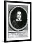 Portrait of Thomas Albius (White) (1588-1680), 1713-George Vertue-Framed Giclee Print