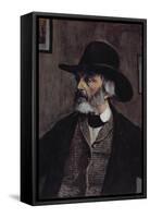 Portrait of Thomas Carlyle (1795-1881) C.1879-Walter Greaves-Framed Stretched Canvas