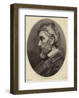 Portrait of Thomas Carlyle-null-Framed Giclee Print