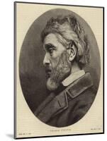 Portrait of Thomas Carlyle-null-Mounted Giclee Print