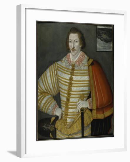 Portrait of Thomas Cavendish, the Circumnavigator, 1588-91-John the Younger Bettes-Framed Giclee Print