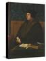 Portrait of Thomas Cromwell, 1st Earl of Essex-Hans Holbein the Younger-Stretched Canvas