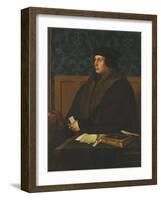 Portrait of Thomas Cromwell, 1st Earl of Essex-Hans Holbein the Younger-Framed Giclee Print