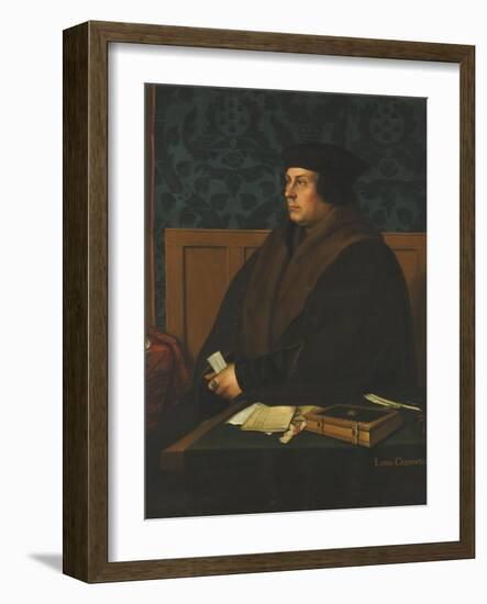 Portrait of Thomas Cromwell, 1st Earl of Essex-Hans Holbein the Younger-Framed Giclee Print