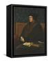 Portrait of Thomas Cromwell, 1st Earl of Essex-Hans Holbein the Younger-Framed Stretched Canvas