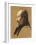 Portrait of Thomas Dixon, 1879-Alphonse Legros-Framed Giclee Print