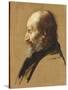 Portrait of Thomas Dixon, 1879-Alphonse Legros-Stretched Canvas