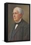 Portrait of Thomas Edison-null-Framed Stretched Canvas