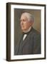 Portrait of Thomas Edison-null-Framed Art Print