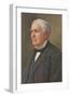 Portrait of Thomas Edison-null-Framed Art Print