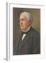 Portrait of Thomas Edison-null-Framed Art Print