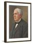 Portrait of Thomas Edison-null-Framed Art Print