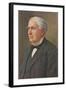 Portrait of Thomas Edison-null-Framed Art Print