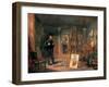 Portrait of Thomas Faed in His Studio, 19th Century-John Ballantyne-Framed Giclee Print