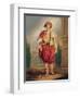 Portrait of Thomas Hope in Turkish Costume (After William Beeche), Early 19th C-Henry Bone-Framed Giclee Print