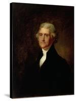 Portrait of Thomas Jefferson, C.1835-Asher Brown Durand-Stretched Canvas