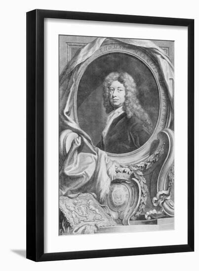 Portrait of Thomas Marquis of Wharton (1648-1715)-Godfrey Kneller-Framed Giclee Print