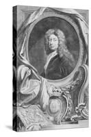 Portrait of Thomas Marquis of Wharton (1648-1715)-Godfrey Kneller-Stretched Canvas