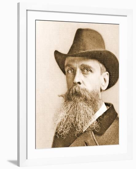 Portrait of Thomas Moran, C.1890-Napoleon Sarony-Framed Photographic Print