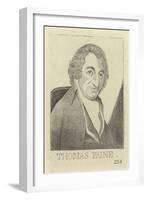 Portrait of Thomas Paine-John Kay-Framed Giclee Print
