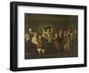 Portrait of Thomas Payne with His Family and Friends-Gerard van der Puyl-Framed Giclee Print