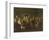 Portrait of Thomas Payne with His Family and Friends-Gerard van der Puyl-Framed Giclee Print