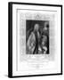 Portrait of Thomas Pelham-Holles, 1st Duke of Newcastle-William Holl the Younger-Framed Giclee Print