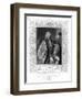 Portrait of Thomas Pelham-Holles, 1st Duke of Newcastle-William Holl the Younger-Framed Giclee Print