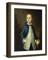 Portrait of Thomas Ritchie, c.1765-John Wollaston-Framed Giclee Print