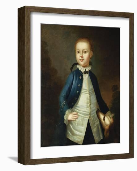 Portrait of Thomas Ritchie, c.1765-John Wollaston-Framed Giclee Print