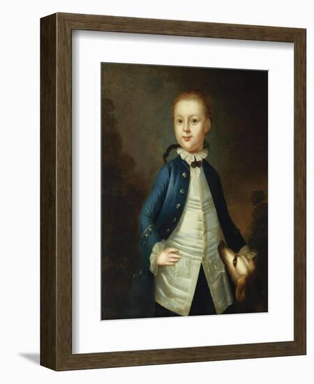 Portrait of Thomas Ritchie, c.1765-John Wollaston-Framed Giclee Print