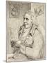 Portrait of Thomas Rowlandson-null-Mounted Giclee Print