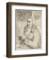 Portrait of Thomas Rowlandson-null-Framed Giclee Print