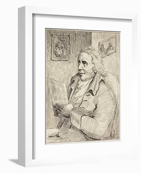 Portrait of Thomas Rowlandson-null-Framed Giclee Print