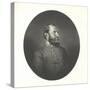 Portrait of Thomas Stonewall Jackson of the Confederate States Army-Stocktrek Images-Stretched Canvas
