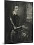 Portrait of Thomas Wentworth (1593-1641) 1st Earl of Strafford, from 'Lodge's British Portraits',…-null-Mounted Giclee Print