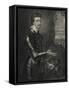 Portrait of Thomas Wentworth (1593-1641) 1st Earl of Strafford, from 'Lodge's British Portraits',…-null-Framed Stretched Canvas