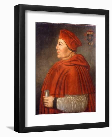 Portrait of Thomas Wolsey, Cardinal of York, C.1675-null-Framed Giclee Print