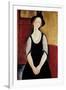 Portrait of Thora Klinchlowstrom-Amedeo Modigliani-Framed Giclee Print