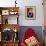 Portrait of Thora Klinchlowstrom-Amedeo Modigliani-Framed Giclee Print displayed on a wall