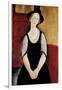 Portrait of Thora Klinchlowstrom-Amedeo Modigliani-Framed Giclee Print