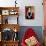 Portrait of Thora Klinchlowstrom-Amedeo Modigliani-Giclee Print displayed on a wall